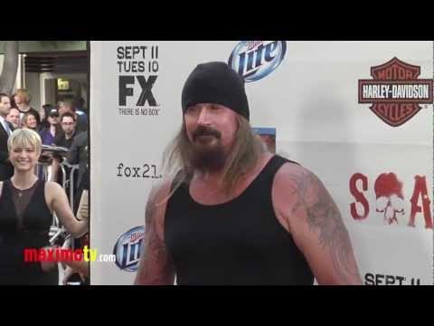 Rusty Cooner SONS OF ANARCHY Season Five Premiere ARRIVALS