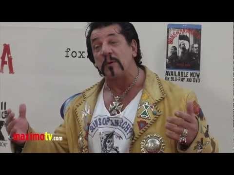 Chuck Zito SONS OF ANARCHY Season Five Premiere ARRIVALS