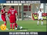 Los 10 goles más inteligentes en la historia del fútbol