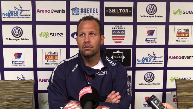 J29 PROD2 : Après match ASBH - Vannes, réaction de l'entraîneur David Aucagne