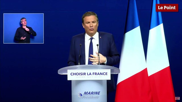 Nicolas Dupont-Aignan : Je suis gaulliste, humaniste, républicain