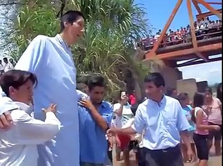 Baptism of World Tallest Man Sultan Kösen