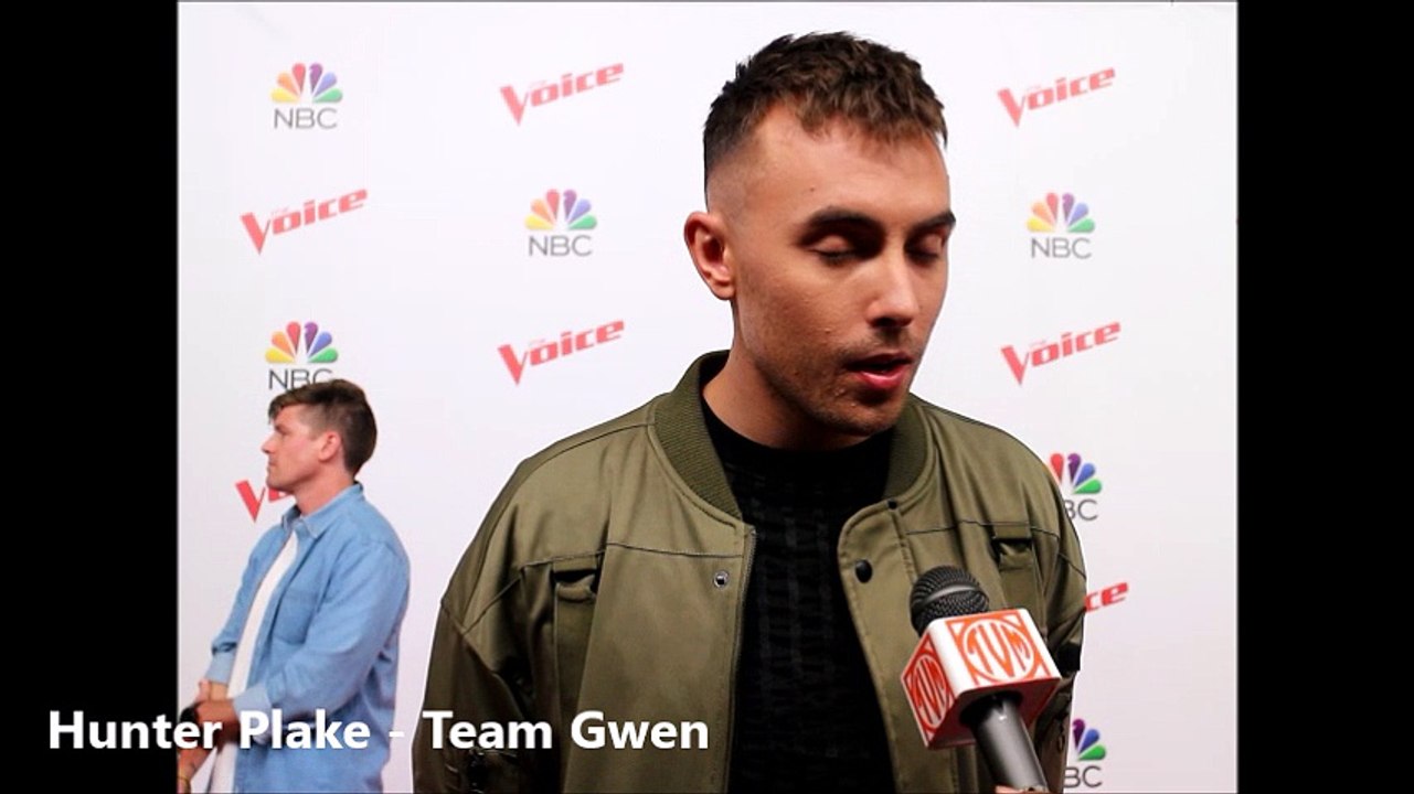 The Voice 12 Top 11 Interviews- Hunter Plake - Team Gwen