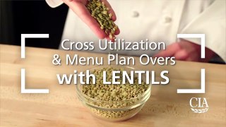 Cross Utilization and Menu Plan Overs with Lentils - Lentil and Bulgur Pilaf-0PQ