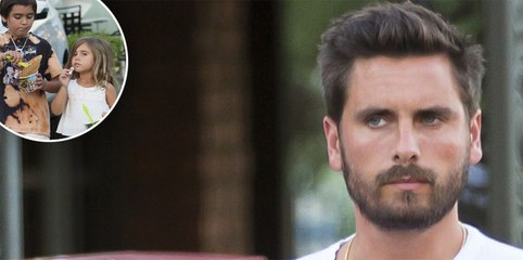 Scott Disick Plays Doting Dad With Kids After Getting Caught On Camera With Another Party Girl