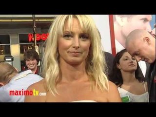 Katherine LaNasa Interview "The Campaign" Los Angeles Premiere Arrivals
