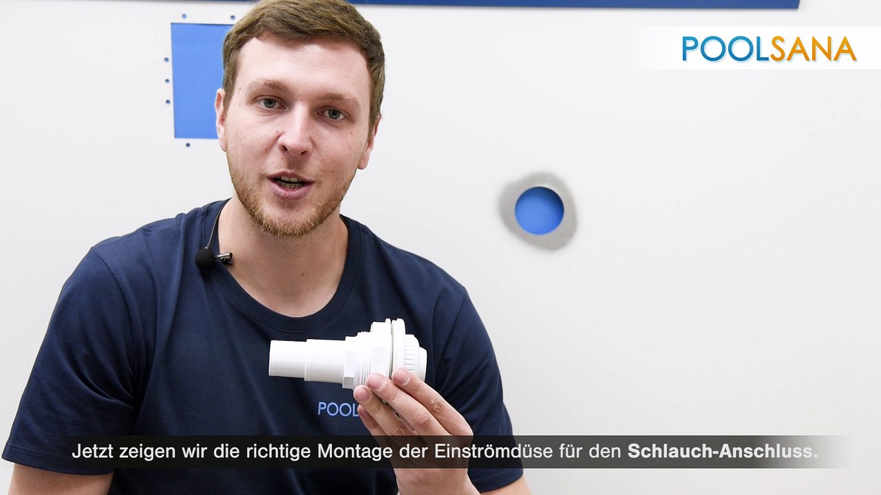 Pool Düsen Einbau – So montieren Sie Einströmdüsen an Ihren Stahlwandpool