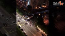 Police arrest two people after brawl in front of Ampang Hospital