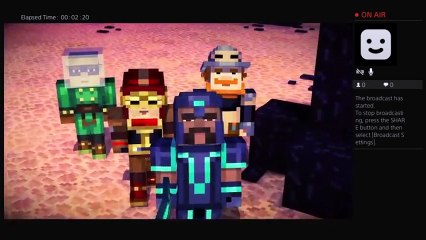 Minecraft storymode episode 1