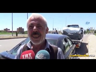 Hayatında İlk Kez Ceza Yiyen Emminin Çocuklar Kadar Şen Olması