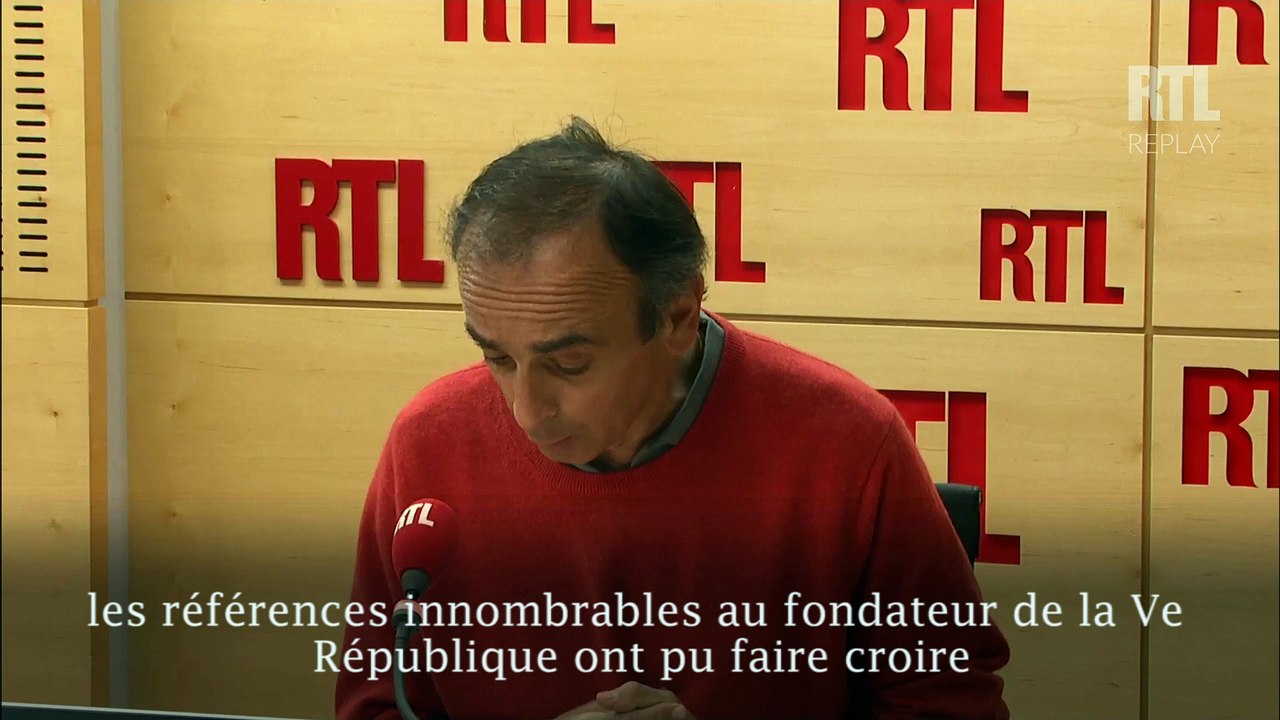Éric Zemmour : "Trop d'Histoire tue l'Histoire"