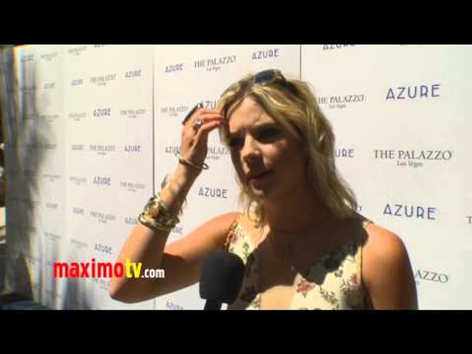 Ashley Benson on Spring Breakers with Selena Gomez and Vanessa Hudgens