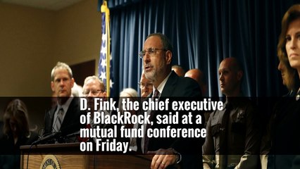 “We are going to see a large consolidation in the asset management industry,” Laurence