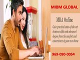 Ring on 969-090-0054 Best online MBA program in India to get MIBM GLOBAL