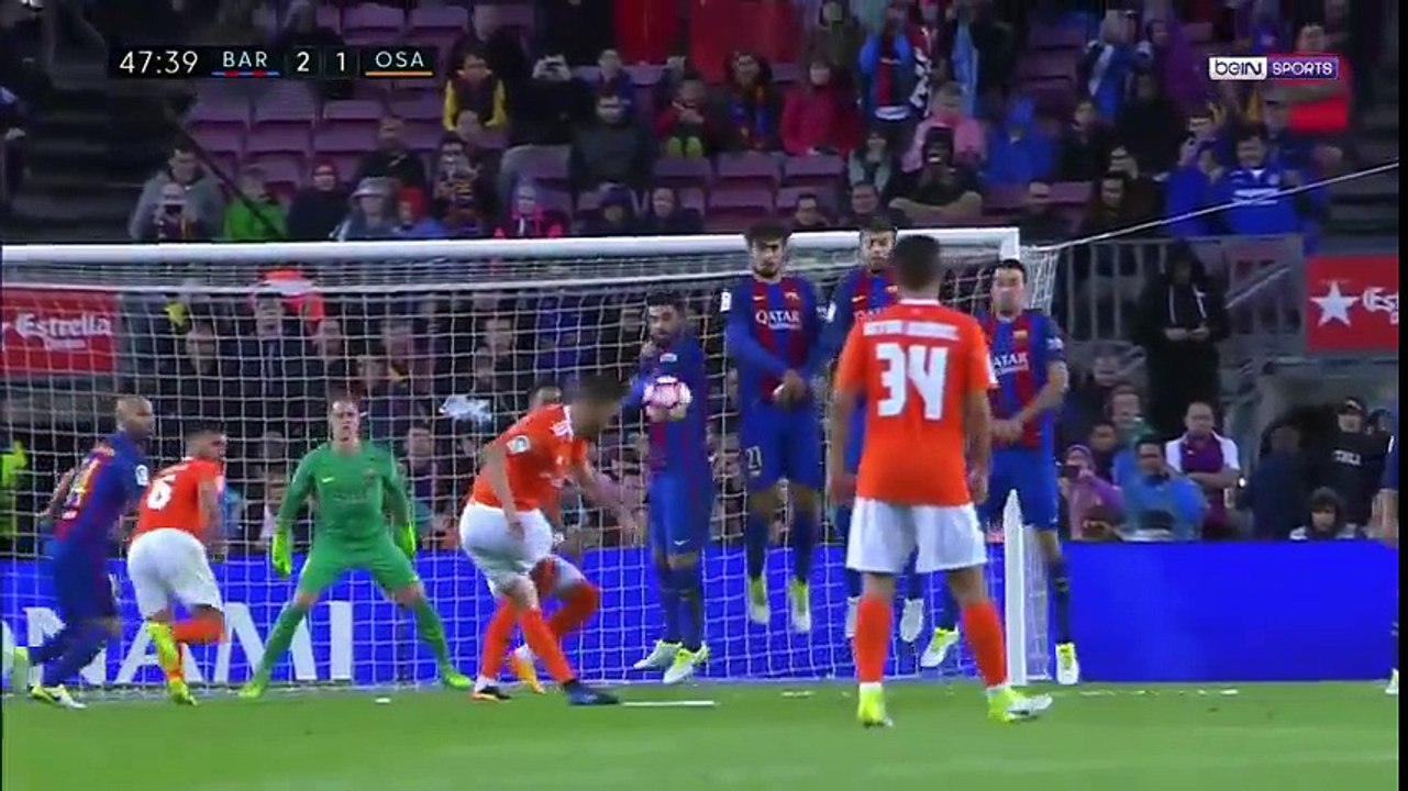 Barcelone – Osasuna.  7 -1 Résumé liga