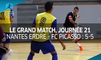 D1 Futsal, le grand match, J21 : Nantes Erdre - FC Picasso (5-5), le résumé