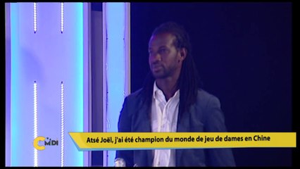 ATSE Joel, j'ai été champion du monde de jeu de dames en Chine, invité à C'Midi du 01 mai 2017