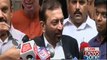 Karachi:  MQM Pakistan Leader Farooq Sattar talks to media