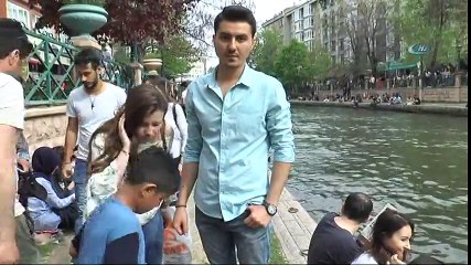 Suriyeli Çocuğun Porsuk Çayına Düşme Anı Kamerada