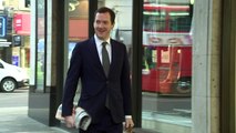 George Osborne 'excited' on first day at Evening Standard