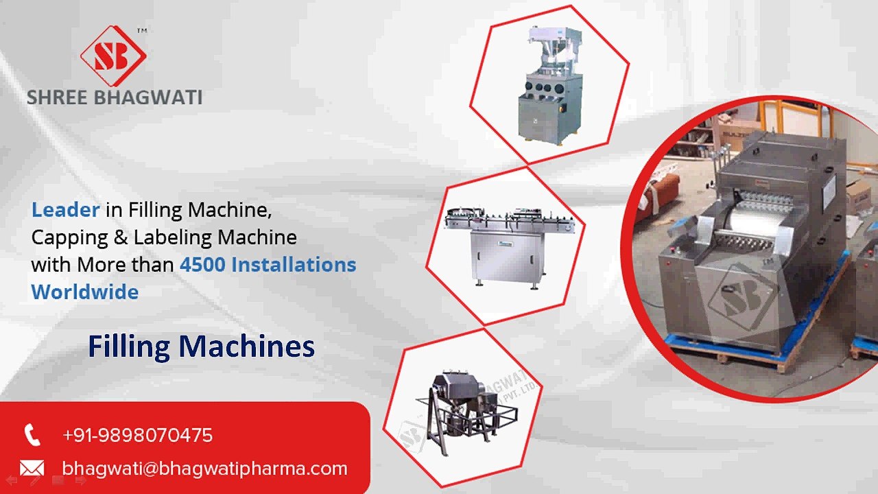 Filling Machines - Liquid & Powder - www.bhagwatipharma.com