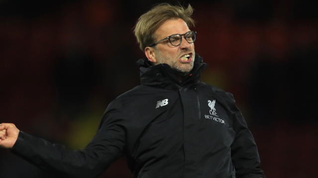 Klopp pleased the pressure's on Liverpool