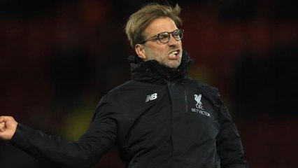 Klopp pleased the pressure's on Liverpool