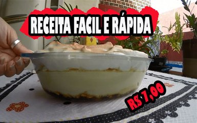 Sobremesa por menos de R$ 7,00 FACIL E RÁPIDA chico balanceado DOCE ALEMÃO