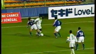日本vsセネガル 2001.10.4 ランス part 2/2