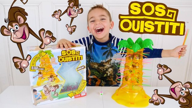 JEU - SOS OUISTITI ! Attention Chute de Singes ! - Jeu de société
