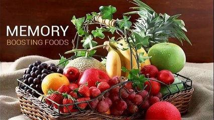 Memory Boost Foods