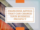 How to franchise my business- Franchising a business
