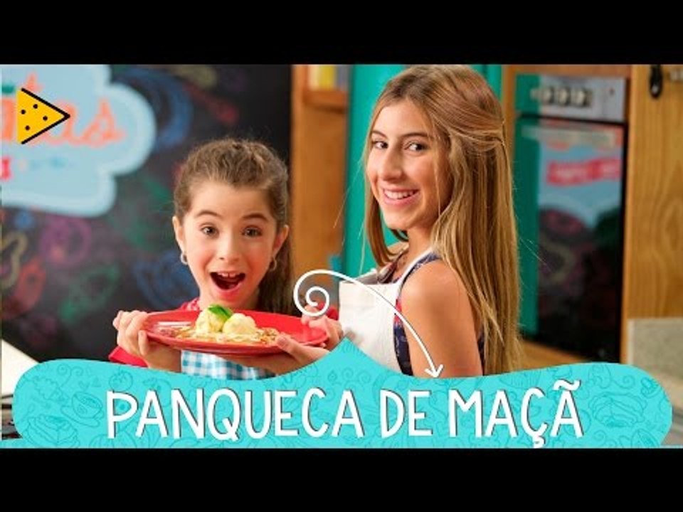 COMO FAZER PANQUECA COM RECHEIO DE MAÇÃ? | IVANA & SOFIA