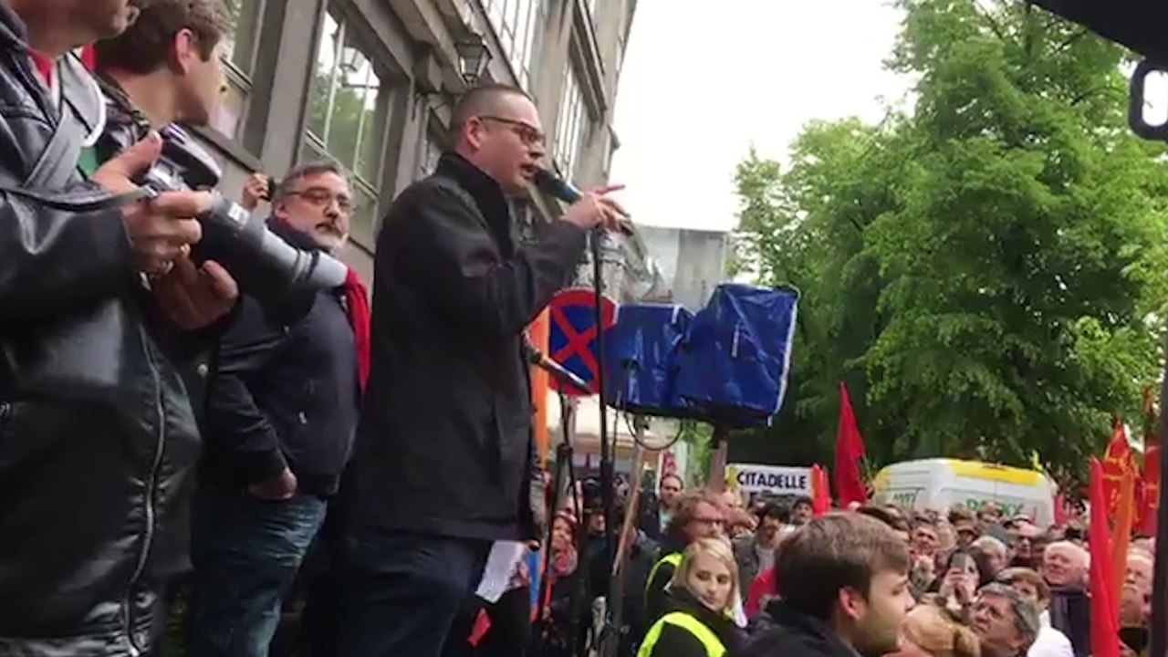 Le discours de Raoul Hedebouw, le 1er mai 2017 à Liège