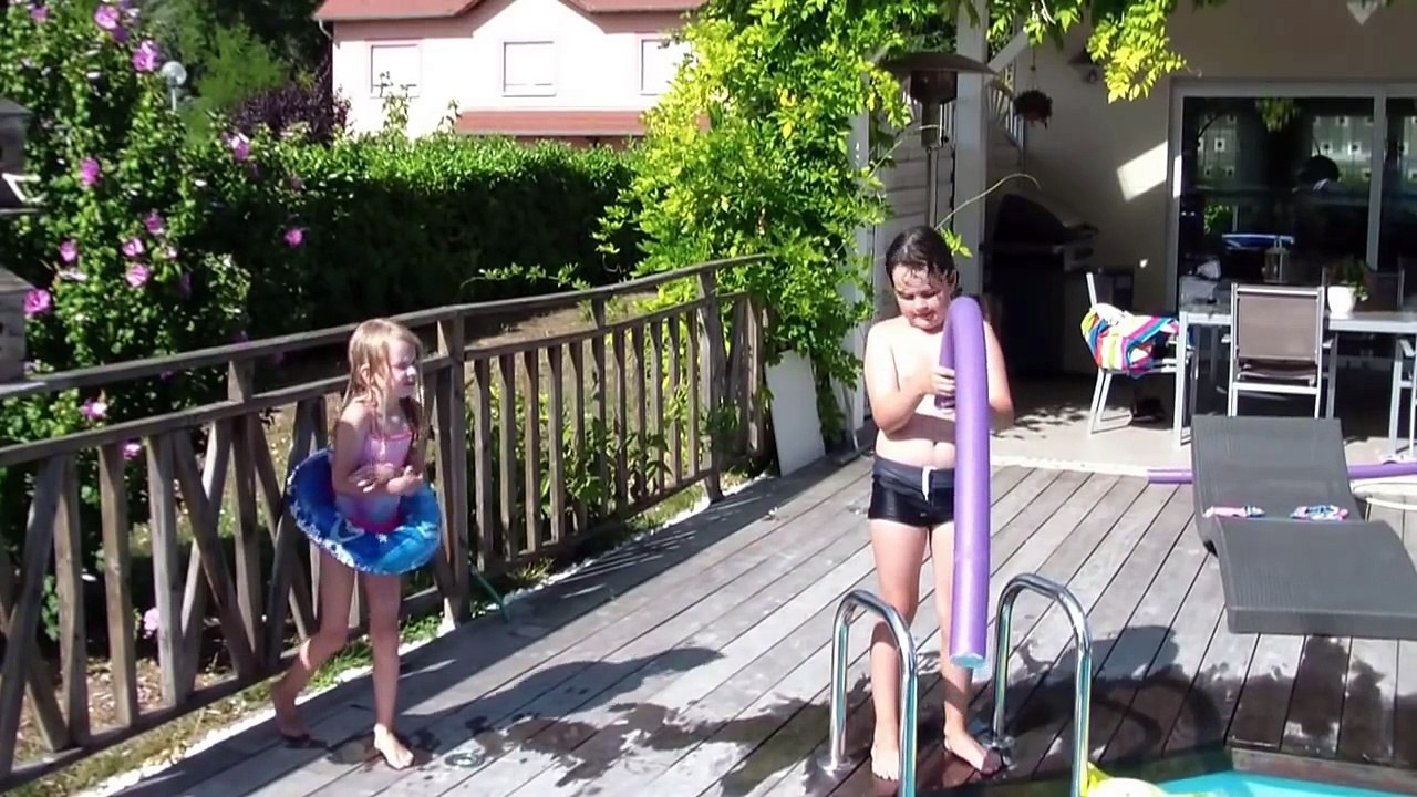 Challenge Jeux Olympique  dans la piscine # La Revanche