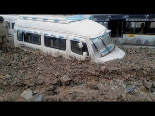 Dharampur Cloudburst : 3 buried alive, bus stand submerged
