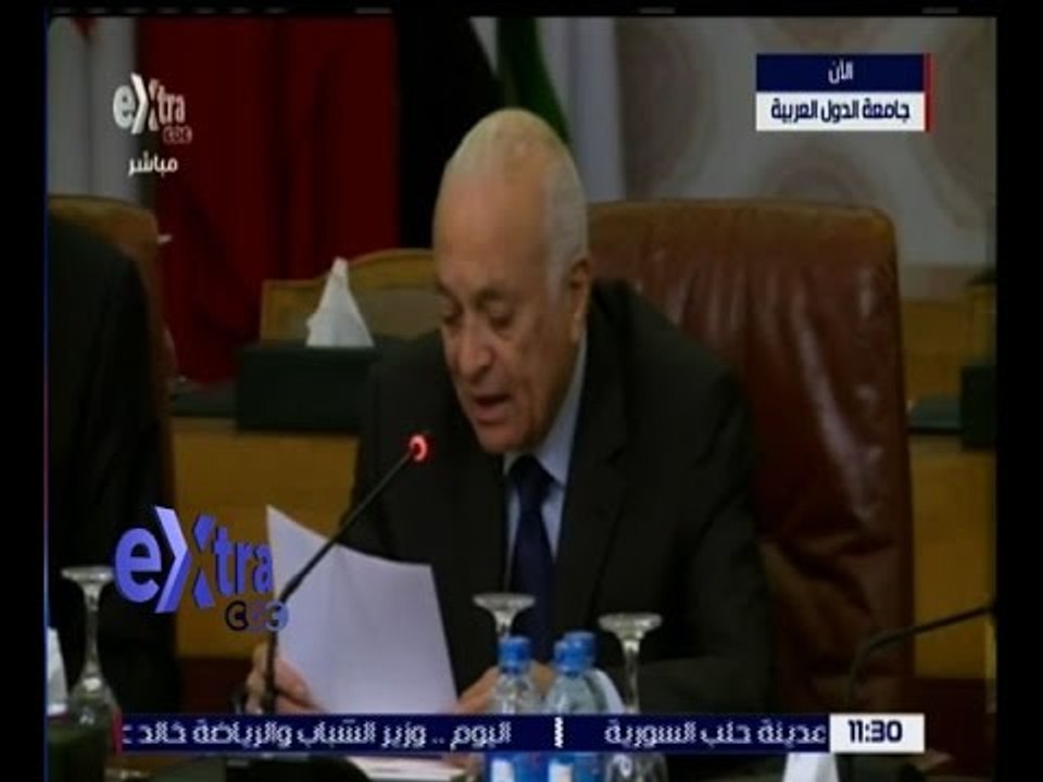 غرفة الأخبار | عاجل..كلمة  نبيل العربي خلال اجتماع ملتقى الادرات الانتخابية بجامعة الدول العربية
