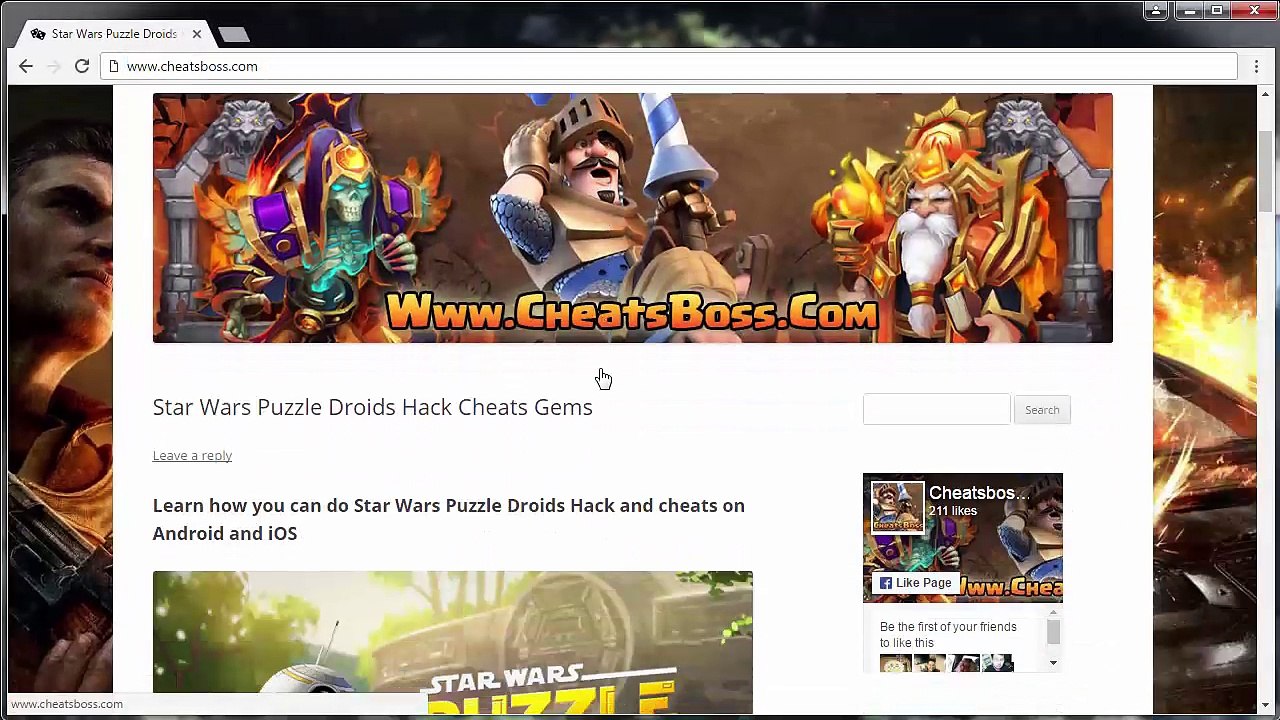 Star Wars Puzzle Droids Mod Hack For Get Gems and Coins and Coins - Working Android / iOS