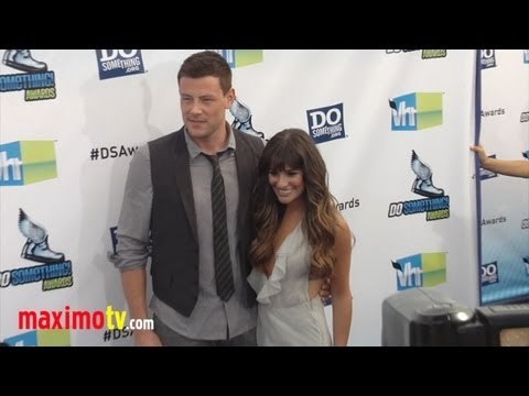 Cory Monteith (RIP) and Lea Michele 2012 Do Something Awards Arrivals