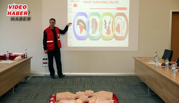 (2 MAYIS 2017) MELİKGAZİ BELEDİYESİ BELEDİYE ÇALIŞANLARINA İLK YARDIM KURSU