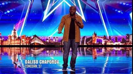 Daliso Chaponda gives Amanda the golden giggles Auditions Week 3 Britain’s Got Talent 2017
