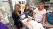 'It was exhausting, so glad to have him out': Mother's frank admission after she gives birth to huge 6KG baby... more th
