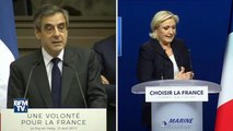 Quand Marine Le Pen plagie le discours de François Fillon