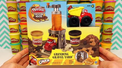 Play Doh Dump Truck Playing Fun