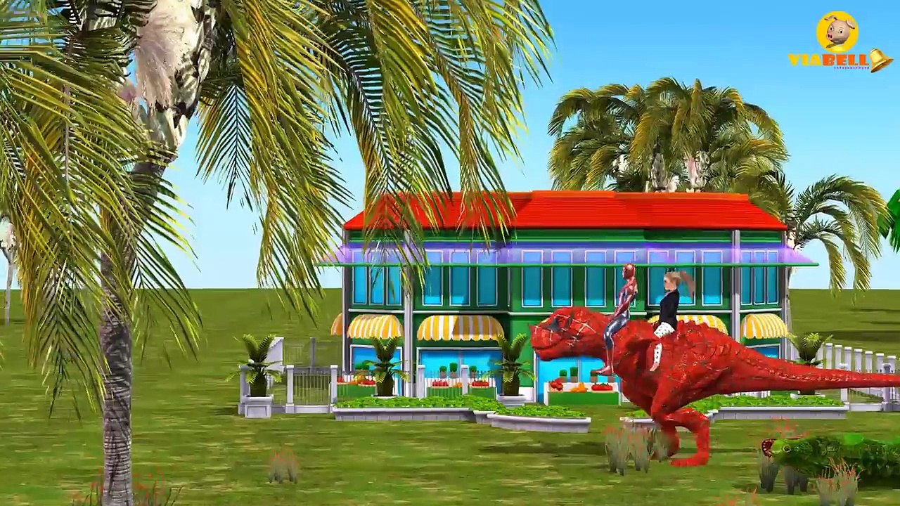 Superheros Short Movies 2016 | Superheros Vs Dinosaur | Top Fun Learning Videos HD