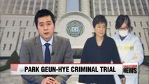 Formal hearings in Park Geun-hye criminal trial to begin May 23