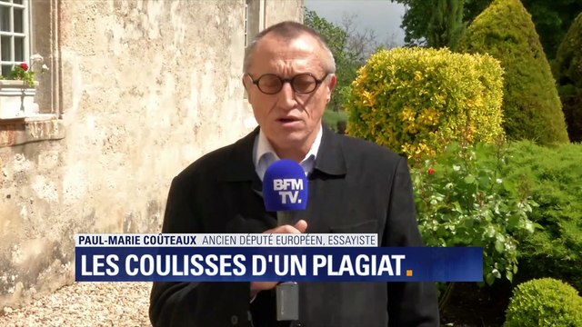 Le terme de plagiat est un peu excessif Paul-Marie Couteaux sur le discours de Marine Le Pen