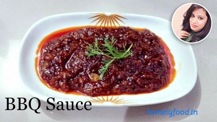 BBQ sauce | Sauce Recipe | Home made | homelyfood.in