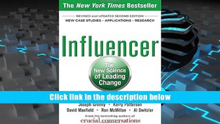 Ebook Online Influencer: The New Science of Leading Change, Second Edition  For Kindle