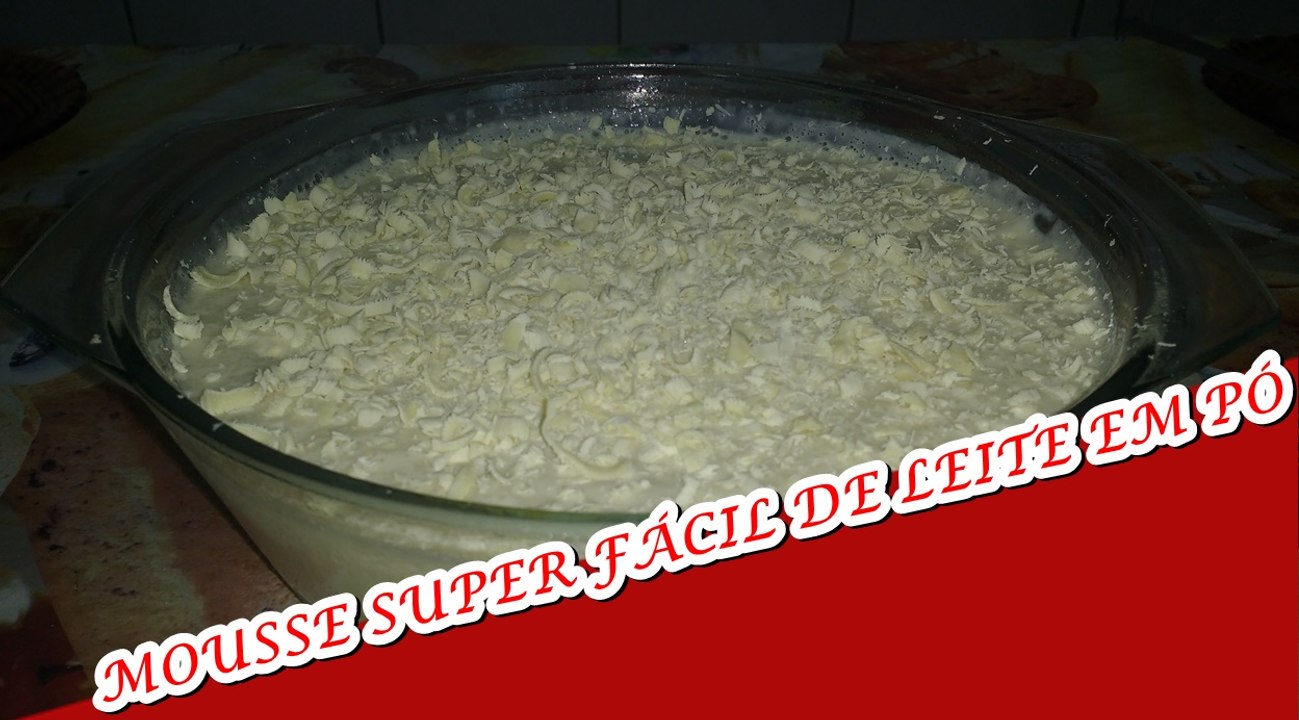 MOUSSE DE LEITE NINHO FÁCIL - Salada de Frutas